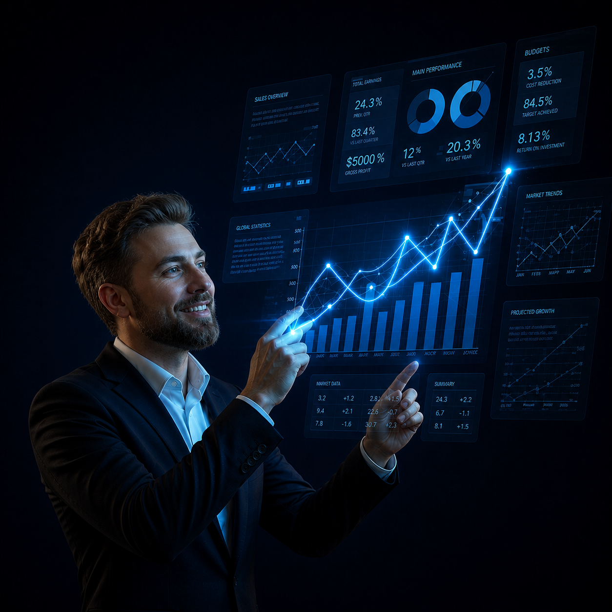 Premium wizualizacja AI Growth Studio